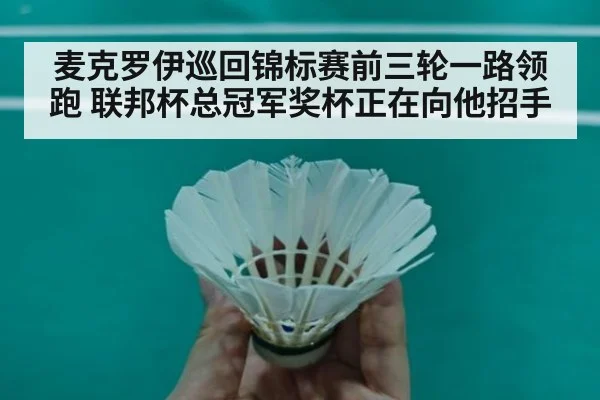 麦克罗伊巡回锦标赛前三轮一路领跑 联邦杯总冠军奖杯正在向他招手